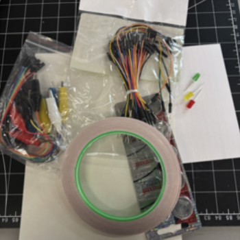 Setup to create the first circuit.