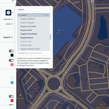 Mapbox- Testing out layers in Cambridge Ontario