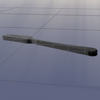3D Image of an Fork