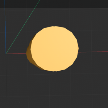 3D Modeled Bottle <Top View>