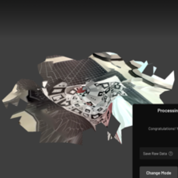 Second attempt, where I kept hitting Speed instead of Detail causing my scans to break.