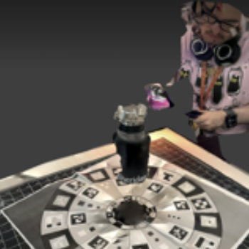 My final attempt with the water bottle