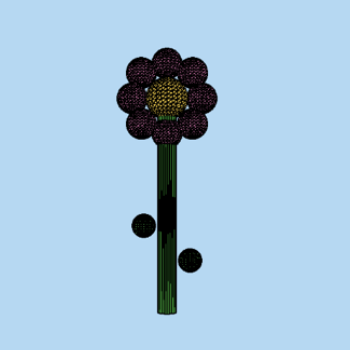 Copying the first attempt and creating more petals.