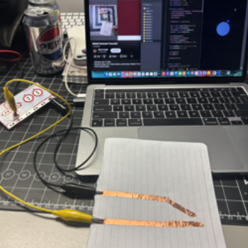Connecting the circuit.